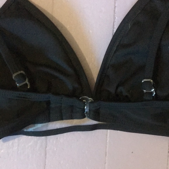 Black padded bikini top - Picture 2 of 2